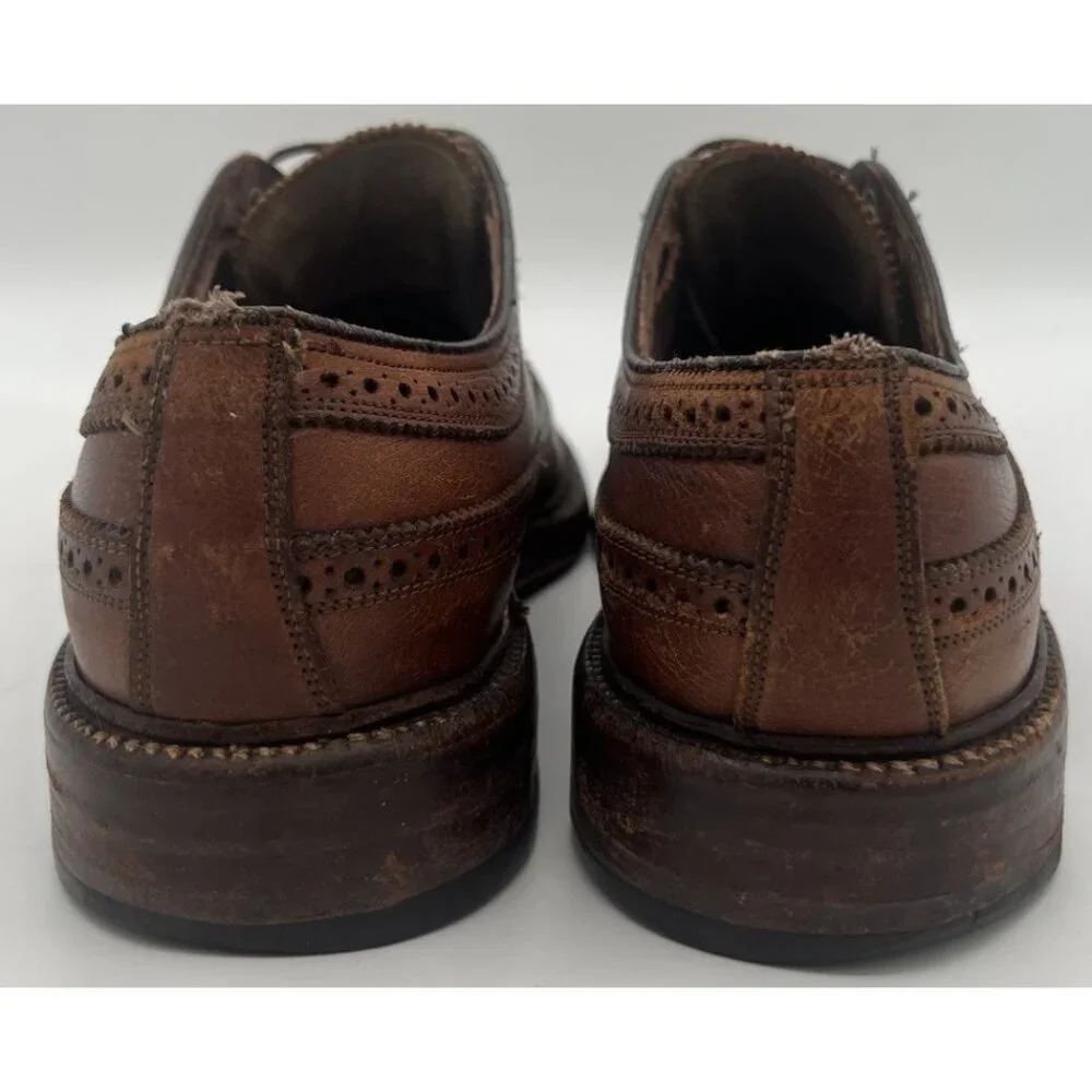 Vintage Florsheim Royal Imperial 93602 Longwing Wingtip Dress Shoes Men’s 8C